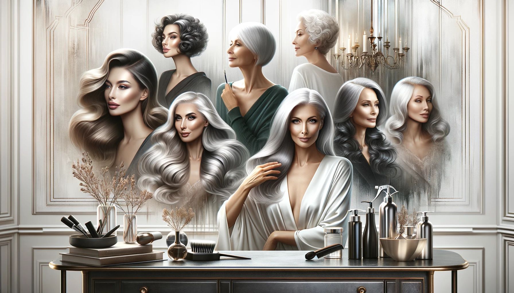 Golden Years, Glowing Hair: The Art of Aging Hair Maintenance